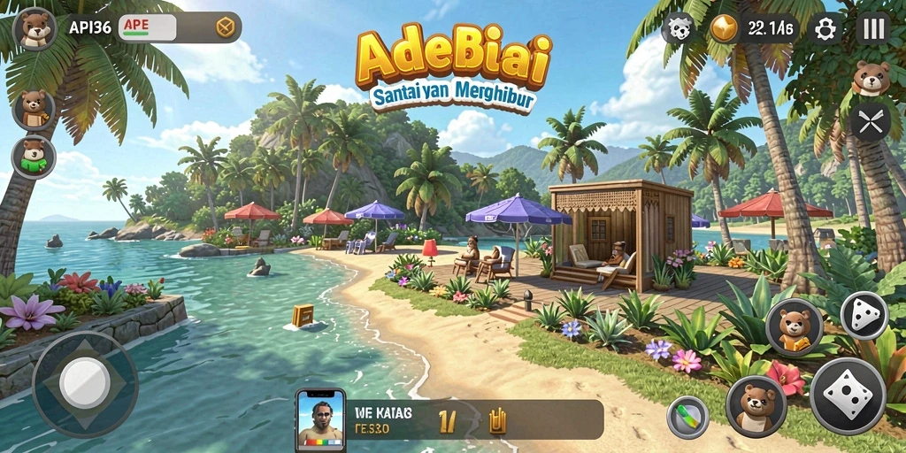 Tangkapan layar menampilkan gameplay santai API36 yang mengasyikkan.