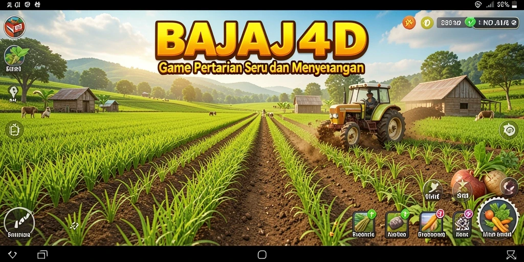 Tampilan gameplay BAJAJ4D dengan beragam aktivitas pertanian yang menarik.