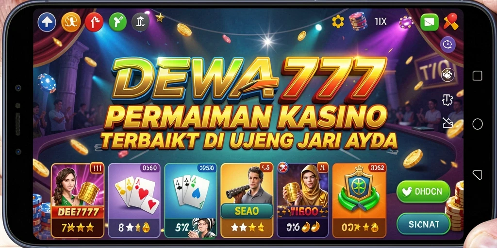 Tangkapan layar DEWA777 menunjukkan gameplay Kasino yang menarik dan mendebarkan.