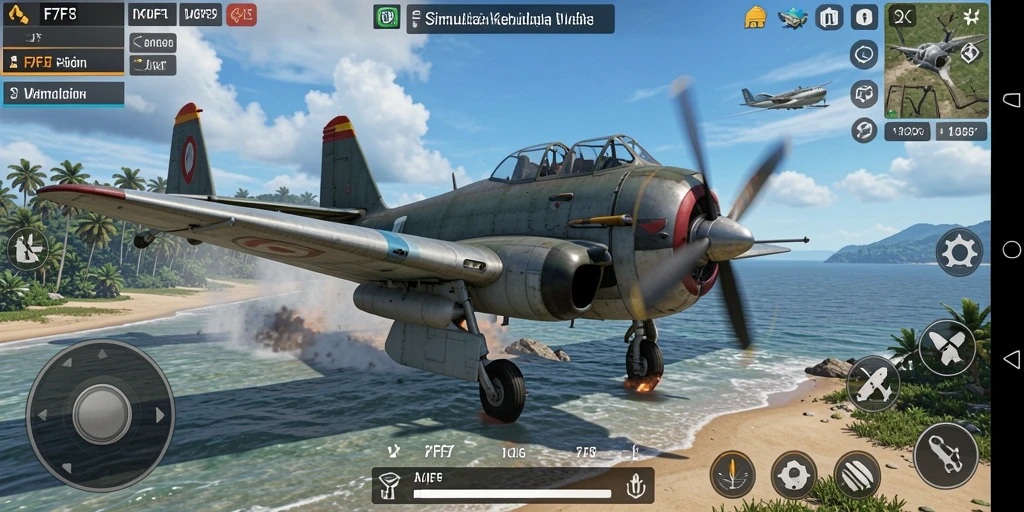 Tampilan gameplay F7F7 yang menarik dan interaktif.