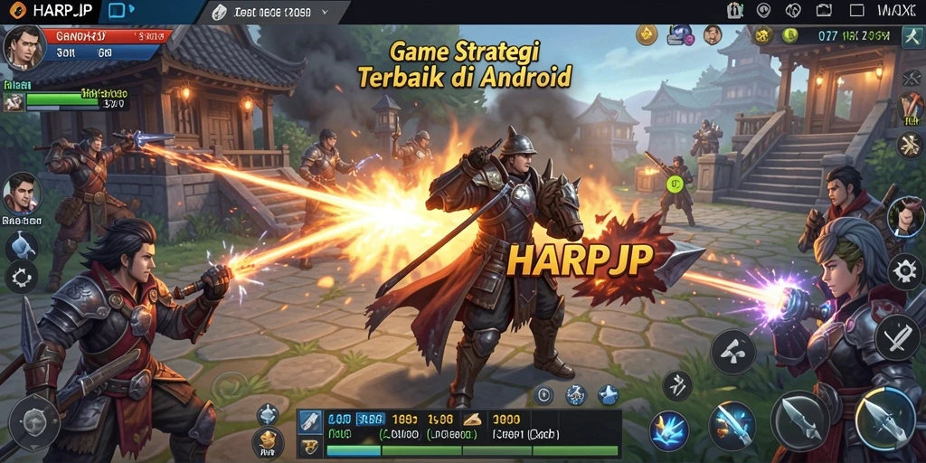Gameplay HARAPJP yang menantang dan seru.