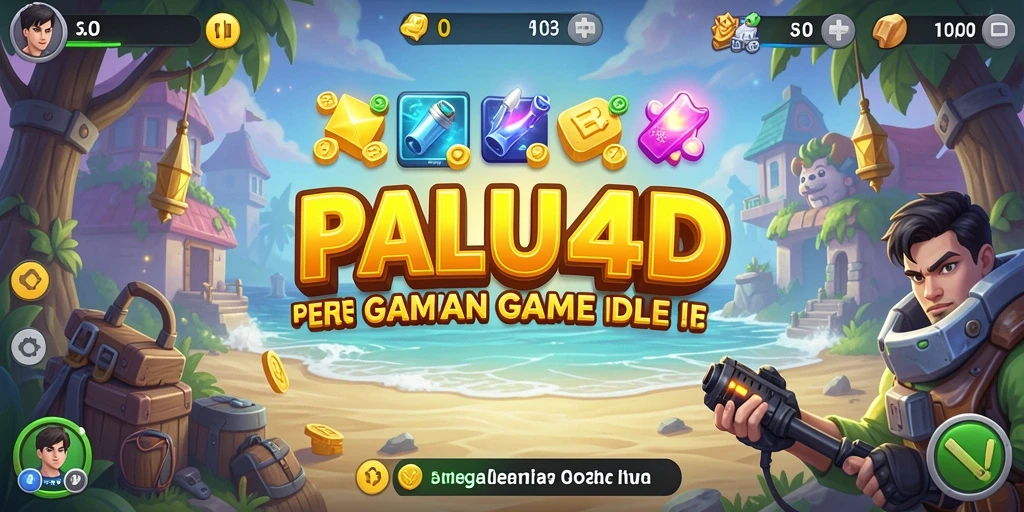 Tampilan gameplay PALU4D yang menarik dan menawan bagi penggemar Idle.
