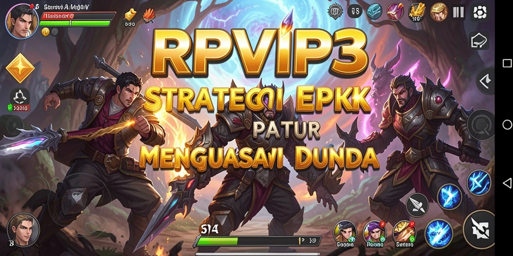 Tampilan gameplay <strong>RPVIP3</strong> yang penuh aksi dan strategi.