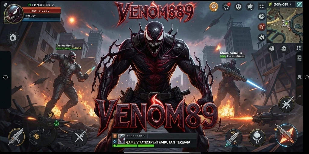 Tampilan menarik dari gameplay SLG VENOM889 yang seru.